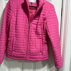 Maurices Fuchsia Quilted Jacket
